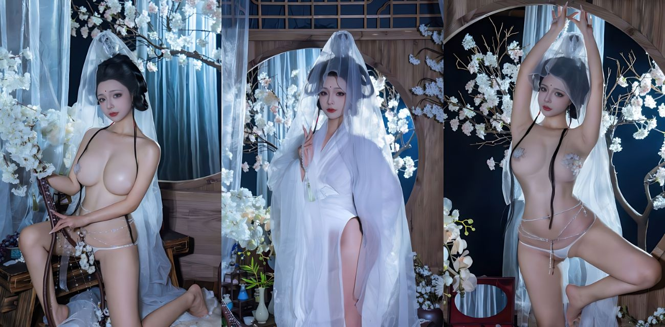 推特Cos天花板【yuuhui玉汇】最新作品欲观音，丰乳肥臀尺度超大，堪称宅男女菩萨