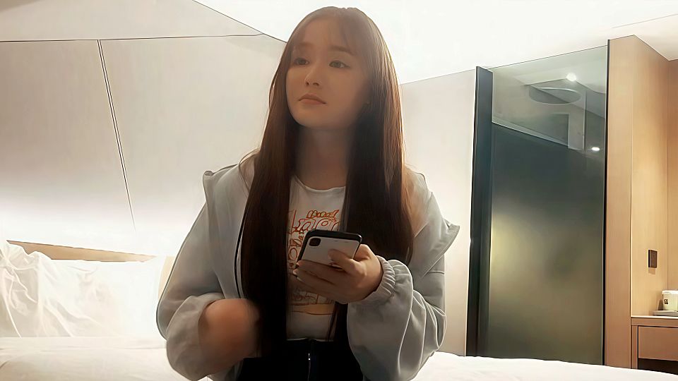【文轩探花】卡哇伊00后小嫩妹，3000块来一场负距离接触